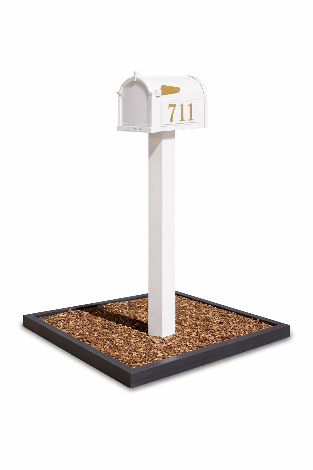Pole Mailbox Post 2